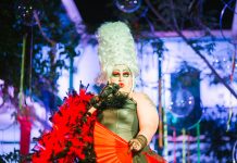 Orly López prepara un show de drag queen