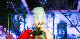 Orly López prepara un show de drag queen