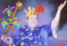 El actor Óscar Coronel ya fue confirmado como Rey Momo 2022