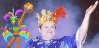 El actor Óscar Coronel ya fue confirmado como Rey Momo 2022