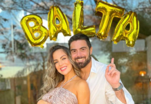 Ya nació Balta, el bebé de Maga Paéz y Patricio Escobar