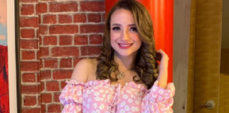 Marcia Franco se vistió de “chola paceña”