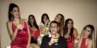 Con frío y lejos de casa, así celebró la navidad el mediático Rubén Paris