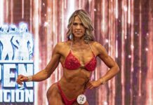 Jéssika González es la campeona absoluta del torneo sudamericano de fisiculturismo