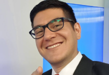 El periodista Jorge Riveros volvió del feriado con una desbordante energía