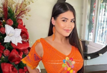 Laurys Diva repartió canastas navideñas