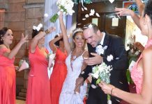 Álvaro Mora y Andrea Urunaga consagraron su amor ante Dios