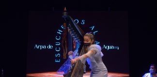 El arpa de agua de la Orquesta H2O dice presente en la Expo Dubái 2020