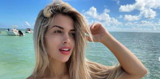 Karen Insfrán disfruta de sus vacaciones