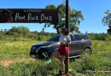 La modelo Pam Ruíz Díaz se convirtió en ganadera