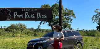 La modelo Pam Ruíz Díaz se convirtió en ganadera