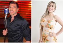 Carlos Viveros y Nadia Portillo ¿a los besos?