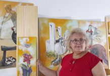 Organizan almuerzo solidario a favor de la artista plástica Gloria Valle