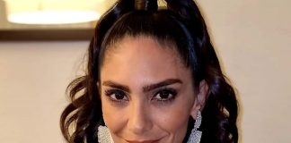 Lucía Sapena con Lali Espósito y la China Suarez en los Premios Platino