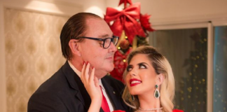 El Gobernador de Alto Paraná y su novia celebraron pascuas en medio de baile y besos