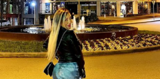 Laura Brizuela, enamorada en Europa