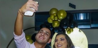 Mientras modelo confirma que futbolista Zárate es protagonista del video, la novia sigue en silencio