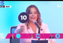 La “Ira” se llevó el primer 10 de Larissa en el programa Yo Voy