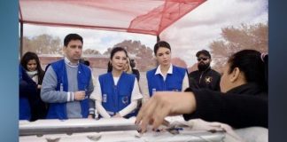 Nadia Ferreira realiza recorrido por la Reserva Ecológica Banco San Miguel Foto gentileza - Secretaria Nacional de la Juventud