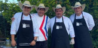 En Brasil celebraron la independencia de nuestro país con asado paraguayo