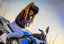 Giani Quinn, una odontóloga motorizada con mucho estilo