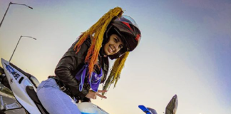 Giani Quinn, una odontóloga motorizada con mucho estilo