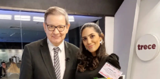 Carlos Martini recibió a Lucía Sapena con unas emotivas palabras