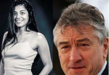 Actriz paraguaya Majo Cabrera graba una serie con Robert De Niro