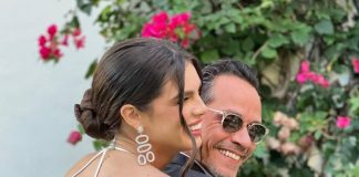 ¡En camino! Nadia Ferreira y Marc Anthony ya abordaron el abordaron el avión que los trae a Paraguay