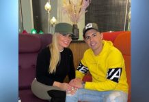 El futbolista Blas Riveros sale al paso de los rumores sobre su separación de Dahiana Bresanovich