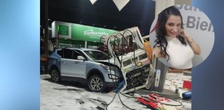 Exmodelo Liliana Marlene Chamorro Roa, más conocida como Luana Chamorro chocó y se salvó de una tragedia