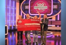 100 paraguayos dicen ya tiene a la primera familia ganadora