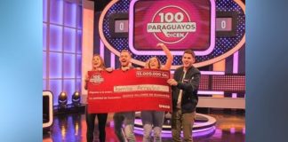 100 paraguayos dicen ya tiene a la primera familia ganadora