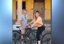 Nadia Portillo y el chef Peta Rüger hicieron el “Chaca Tours”