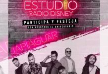 Radio Disney Studio realizara una sesión musical privada con el grupo Japiaguar