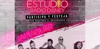 Radio Disney Studio realizara una sesión musical privada con el grupo Japiaguar