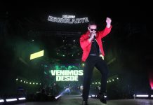 Chirola brindó un explosivo show en el Reciclarte