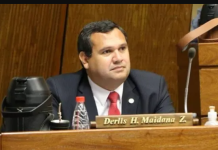 Denuncian por violencia familiar y acoso al Diputado Derlis Maidana