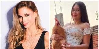 ¿Una nueva gallina farandulera? Egny Ecker presentó a la nueva integrante de su familia