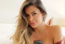 Lari Riquelme sube la temperatura en las redes