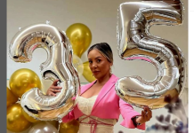 Laura Brizuela recibió tremenda sorpresa en su fiesta de cumpleaños