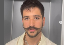 Camilo cenó en la pizzería de Claudia de Andrade