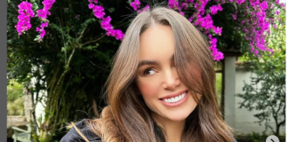 Stephi Stegman participa del Resort Runway de Carolina Herrera