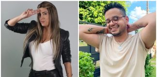 Ángel Saracho y Silvia Viera se cruzan en redes