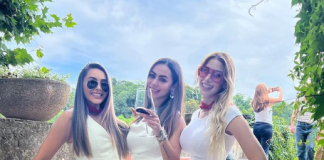 Jennifer, Acela y Noelia, disfrutan de Europa