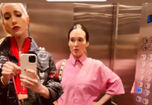 Carmiña Masi fue a Argentina para apoyar a Lali González