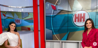 Elicena Andrada estuvo en “La Hora Hola!”