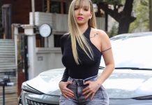 Marilina dio juguetes a los niños que trabajan en las calles