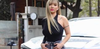 Marilina dio juguetes a los niños que trabajan en las calles