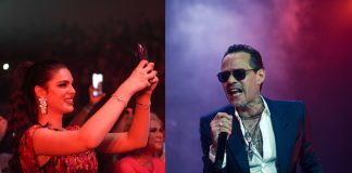 Nadia Ferreira y Marc Anthony, ovacionados en un show inolvidable